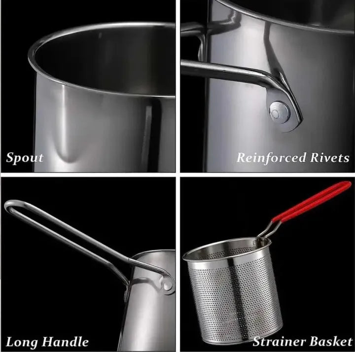 Stainless Steel Deep Frying Pot