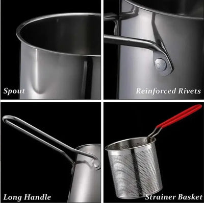 Stainless Steel Deep Frying Pot