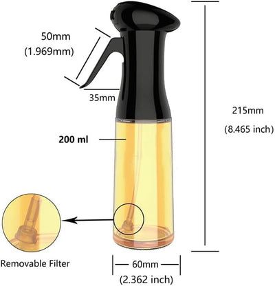 Kitchen Oil Spray Glass Bottle
