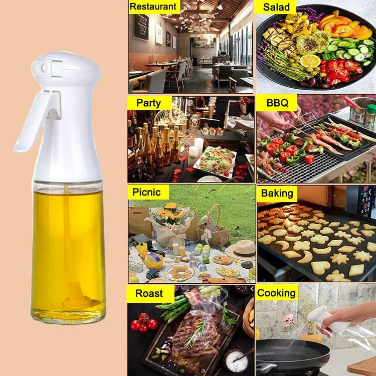 Kitchen Oil Spray Glass Bottle