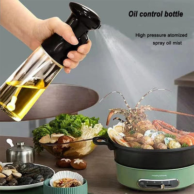 Kitchen Oil Spray Glass Bottle