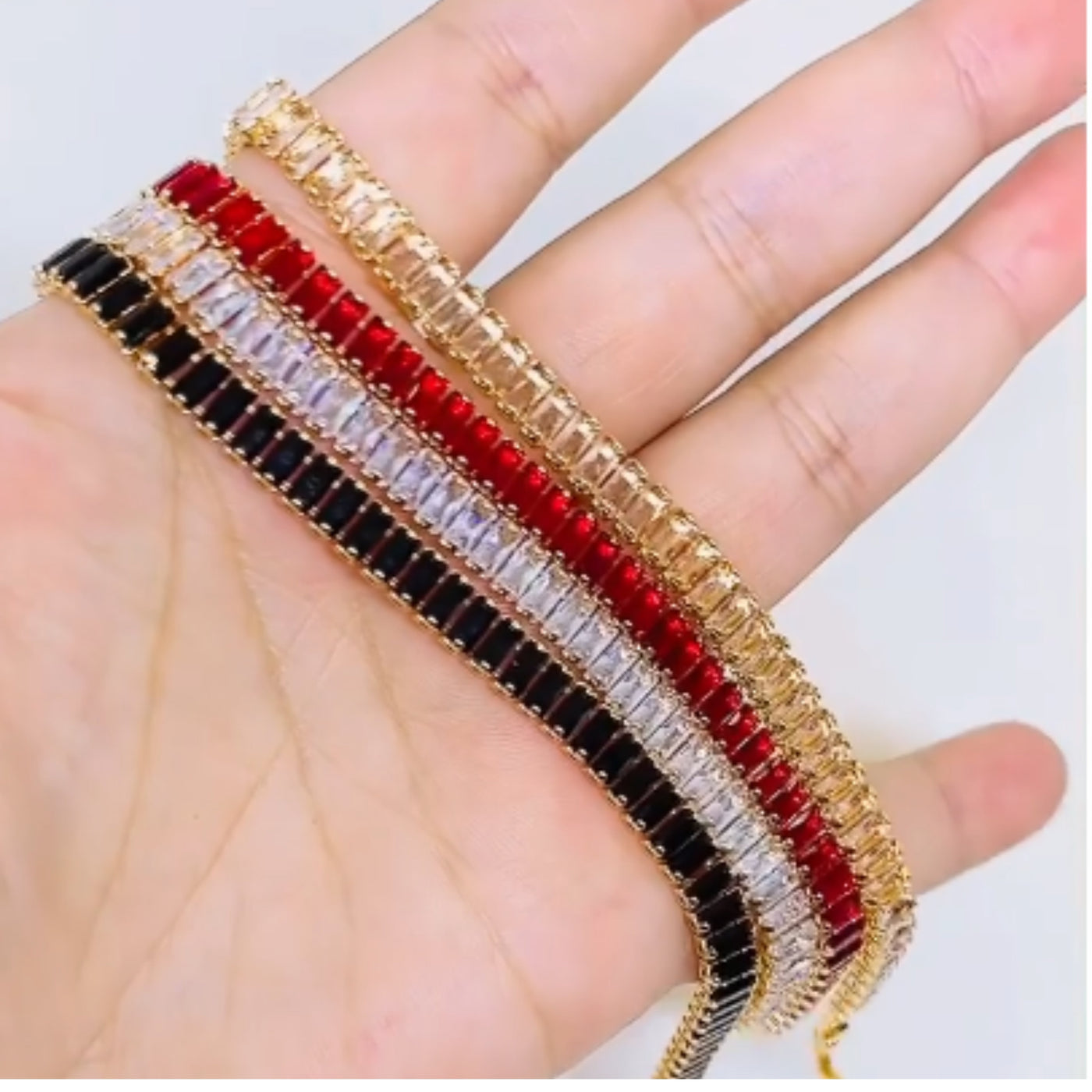 Baguette Tennis Bracelet